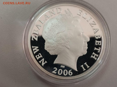 Н. Зеландия 1дол 2006 Хроники Нарнии - Лев, Ag999, до 30.04 - ЯЯ Нарния-3
