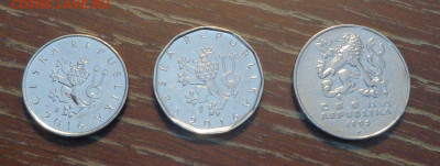ЧЕХИЯ - 1, 2, 5 крон 3 штуки до 30.04, 22.00 - Чехия набор 1, 2, 5 крон_2