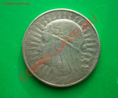Польша,Ag Ядвига 10zl 1935г. до 23.01.12 в 22.00 МСК - яд1