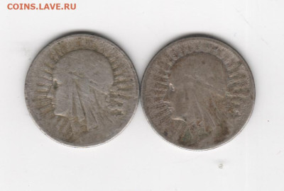 Польша-2 злотых-1933г.-2 шт. - Рисунок (57)