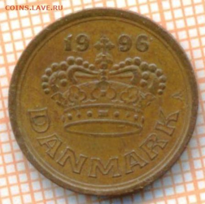 Дания 25 эре 1996 г., до 02.05.2024 г. в 22.00 по Москве - Дания 25 эре 1996 742