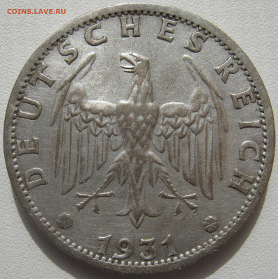 Германия Веймар 3 рейхсмарки 1931 A на оценку - IMG_9233.JPG