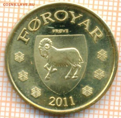 Фарерские острова 10 крон 2011 г., до  03.05.2024 г. в 22.00 - Фареры 10 крон 2011 739а