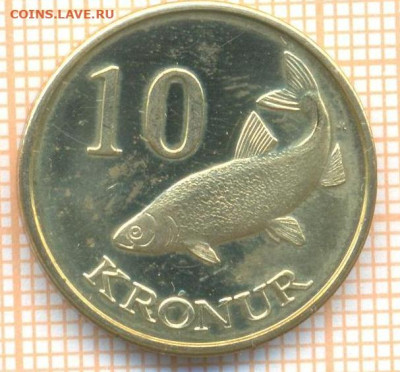 Фарерские острова 10 крон 2011 г., до  03.05.2024 г. в 22.00 - Фареры 10 крон 2011 739