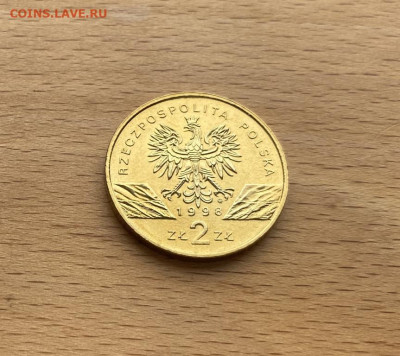 Польша 2 злотых 1998 Жаба фауна животные - polsha_2_zlotykh_1998_zhaba_fauna_zhivotnye (2)