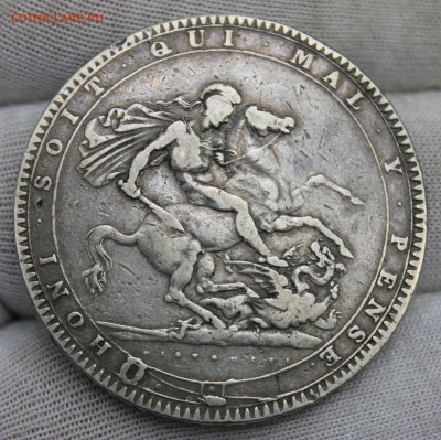 Великобритания. Георг III. 1 крона 1819 года. - IMG_20240427_133658_copy_2793x2789