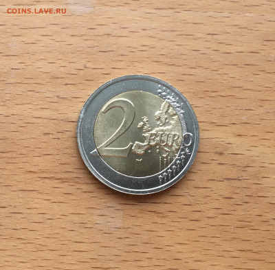 биметалл Эстония 2 евро 2018 100 лет Эстонии - IMG_3105.JPG