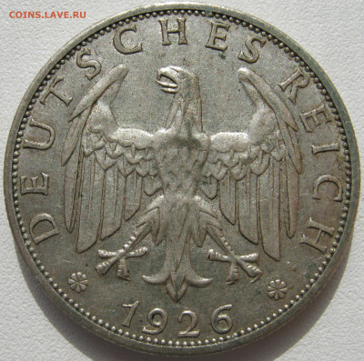 Германия Веймар 2 рейхсмарки 1926 J до 01.05. - IMG_9132.JPG