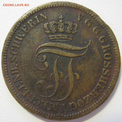  Мекленбург-Шверин 5 пфеннигов 1872 B до 01.05. - IMG_8562.JPG