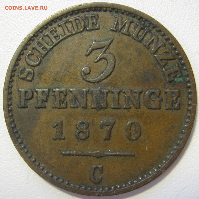  Пруссия 3 пфеннига 1870 C до 01.05. - IMG_8569.JPG