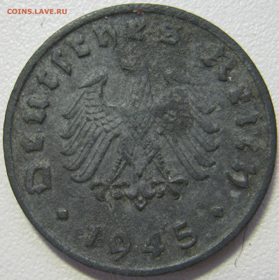 Германия оккупация союзников 1 пфенниг 1945 F до 1.05. - IMG_7670.JPG
