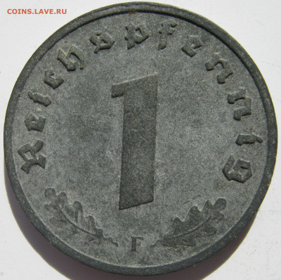 Германия оккупация союзников 1 пфенниг 1946 F до 1.05. - IMG_7669.JPG
