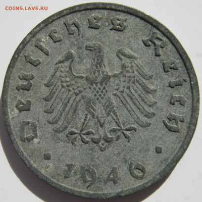 Германия оккупация союзников 1 пфенниг 1946 F до 1.05. - IMG_7668.JPG