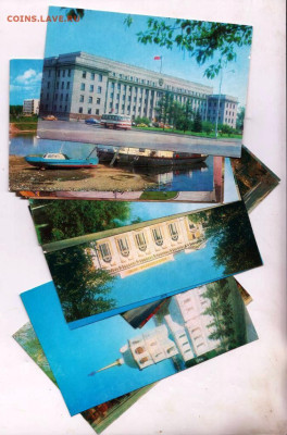 "ИРКУТСК" комплект открыток 1987 г. до 04.05.24 г. в 23.00 - 045