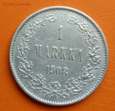 Русская Финляндия 1 марка 1908 года до 02.05.2024 - IMG_20240428_215953