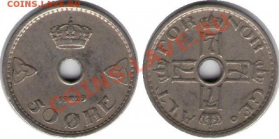 >L< Норвегия 50 орэ 1929 до 21.01.12 22:00 - Норвегия_50_орэ_29