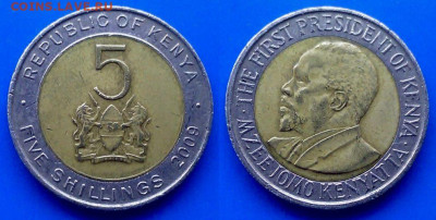 Кения - 5 шиллингов 2009 года (БИМ) до 06.05 - Кения 5 шиллингов, 2009
