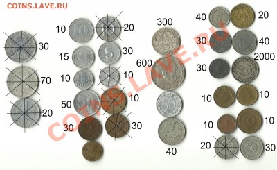 Монеты Германии - 1