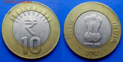 Ноида) до 08.05 - Индия 10 рупий, 2012 Ноида