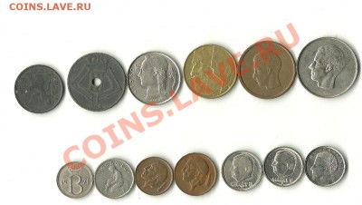 Монеты Бельгии - бельгия2