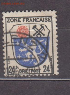 Германия Французская зона 1945 1м 24ф до 07 05 - 146а