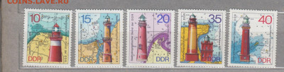 ГДР  1974 маяки 5м * до 07 05 - 113
