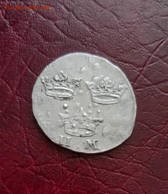 Швеция , 2 марки 1651г. - CnsEjjDweGI