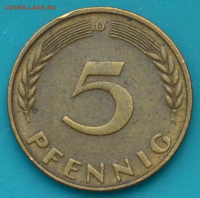 Германия 5 пфенниг 1966. - DSC_0588.JPG