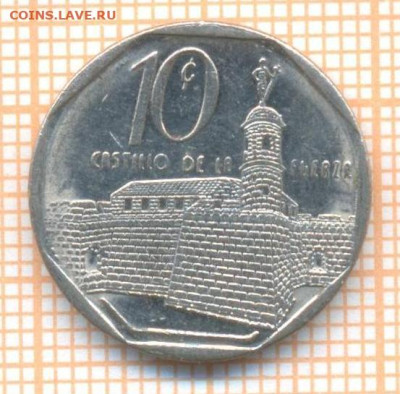 Куба 10 сентаво 2010 г., до 10.05.2024 г. в 22.00 по Москве - Куба 10 сентаво 2000 10 121а