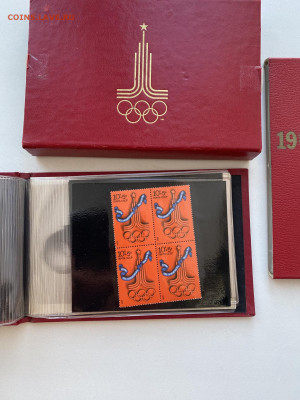 олимпийский набор 1976г марки+монеты - image-04-05-24-06-44-5