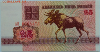 Беларусь 25 рублей 1992 г.  до 10.05.24 - DSCN7539.JPG