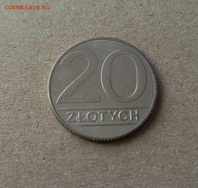 20 злотых 1989 год Польша - 19