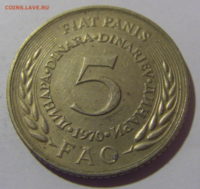 5 динар 1970 ФАО Югославия №2 12.05.2024 22:00 МСК - CIMG4380.JPG