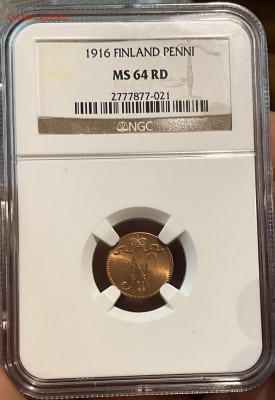 Пенни 1916 NGC MS64RD - IMG_6289