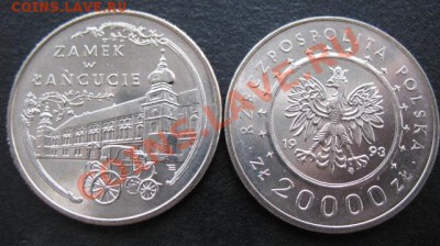 Современная Польша. юбилейка. - 1993 польша замок 20000