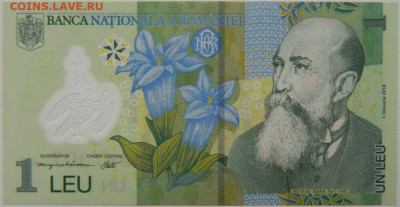Румыния 1 лей 2018 г. (Полимер) до 13.05.24 - DSCN7812.JPG