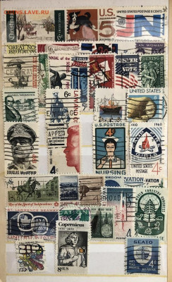 Марки США 50-е--60-е годы - IMG_1282