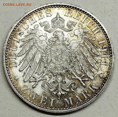 2 марки Германской империи, 1911г., до 11.05.24г. - IMG_20240508_210805