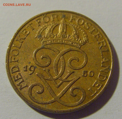 1 эре 1950 бронза Швеция №1 15.05.2024 22:00 МСК - CIMG5817.JPG
