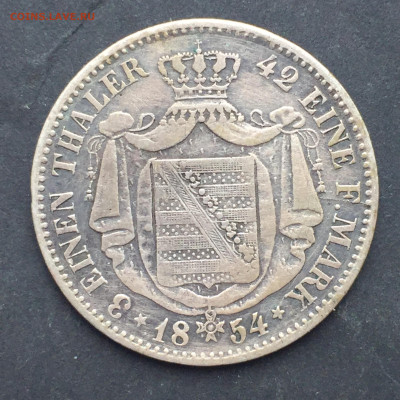 3 Талера 1854, до 17.05.2024 - CBB67D63-1F0F-47BF-9EE3-54DEB4419A0A