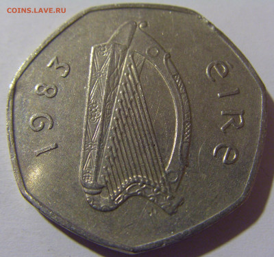 50 пенсов 1983 Ирландия №1 18.05.2024 22:00 МСК - CIMG6045.JPG