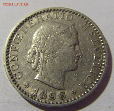 20 раппен 1896 Швейцария №1 18.05.2024 22:00 МСК - CIMG6105.JPG