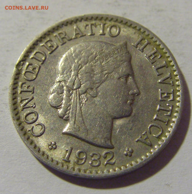 5 раппен 1932 Швейцария №1 18.05.2024 22:00 МСК - CIMG6205.JPG