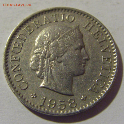 5 раппен 1958 Швейцария №1 18.05.2024 22:00 МСК - CIMG6228.JPG