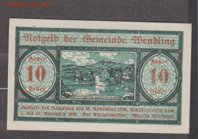 Австрия ноттельды 1920 (2) до 17 05 - 2