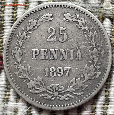 25 пенни 1897 года. - 38D3D41C-C90A-42C1-8D30-312E34B0C65C