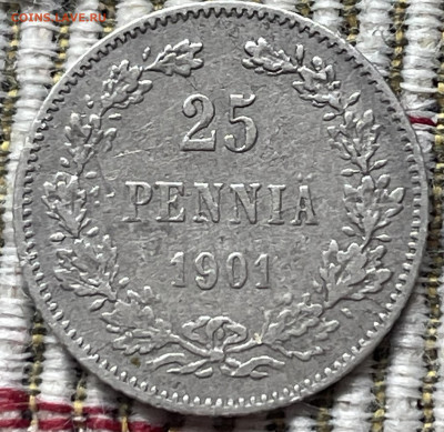 25 пенни 1901 года. - 18E899F5-B647-45C6-BD13-CDE7F4921140