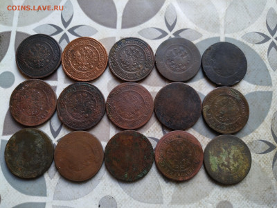 3 копейки 1869-1915, 15 штук до 15.05.2024 - 15тр (2)