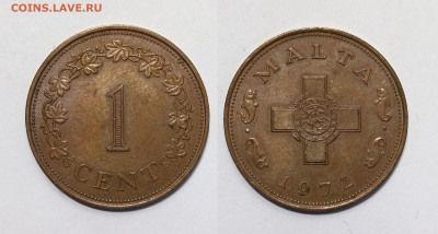 Мальта 1 цент 1972 года - 14.05 - IMG_20240509_111000