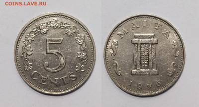 Мальта 5 центов 1976 года - 14.05 - IMG_20240509_111124
